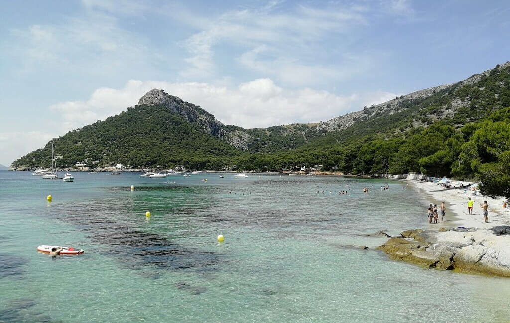 playa formentor, majorka