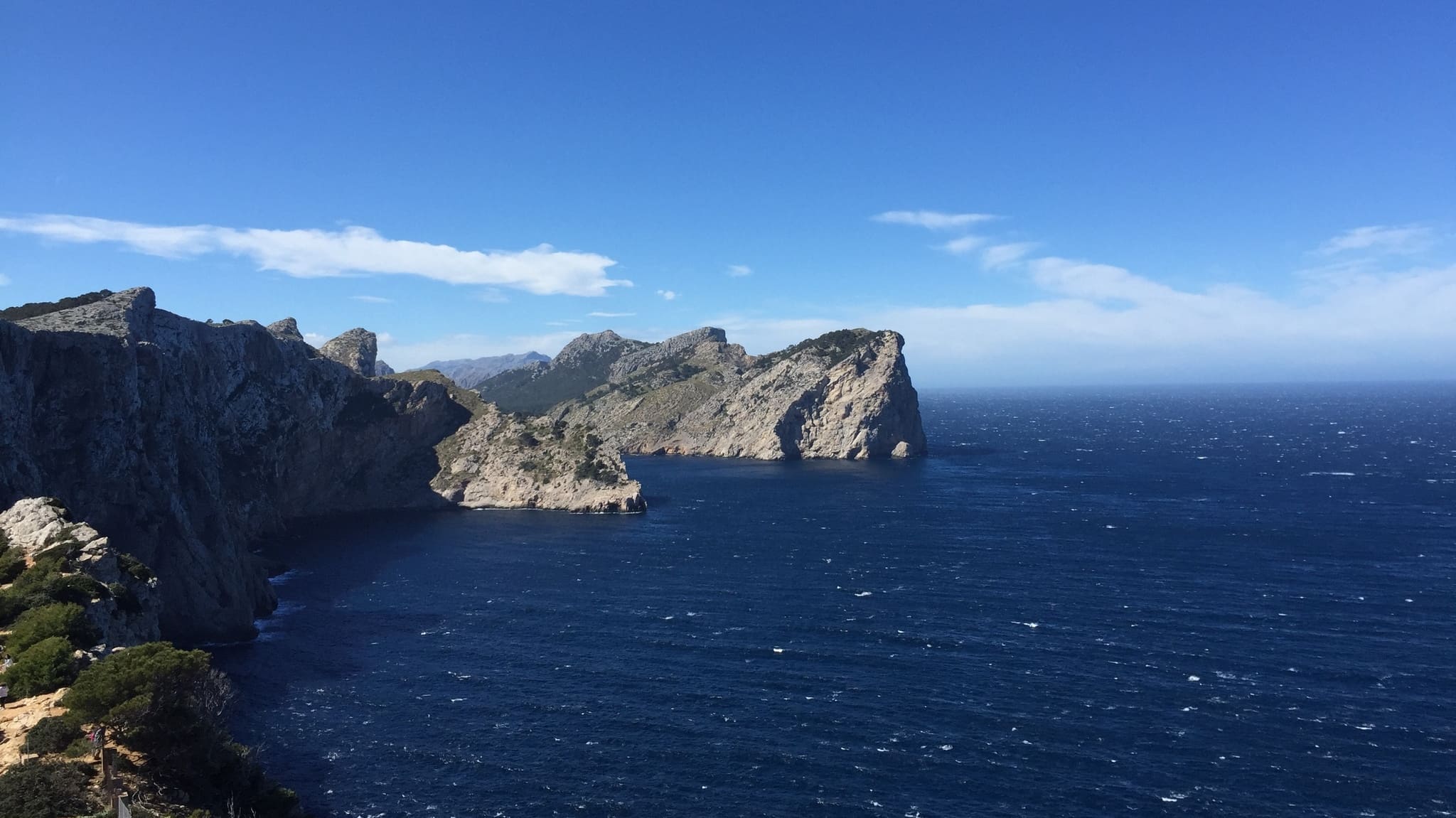 Widok z przylądka Cap de Formentor na Majorce