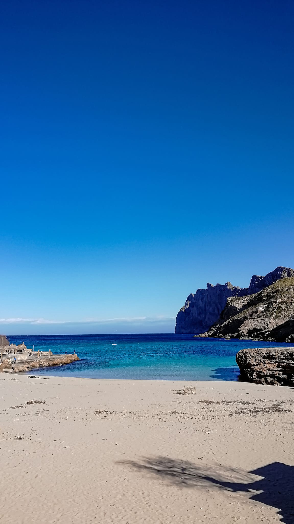 cala clara w cala san vicente na majorce