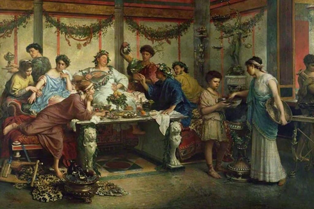saturnalia, czasy rzymskie, powiązanie z día de los santos inocentes - dniem niewiniątek